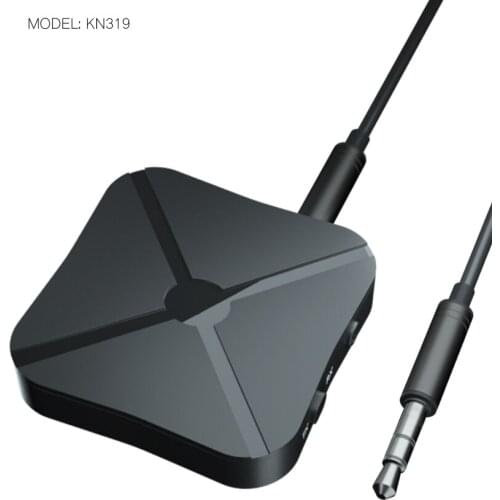 100pcs 2 IN 1 Bluetooth 4.2 Receiver and Transmitter Bluetooth Wireless Adapter Audio With 3.5MM AUX Audio For Home TV MP3 PC