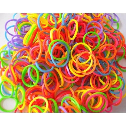 1000 pcs/lot Fashion dog Pet Accessory Grooming Puppy Teddy Yorkshire Hair Rubber Bands Wholesale Mixed Colors