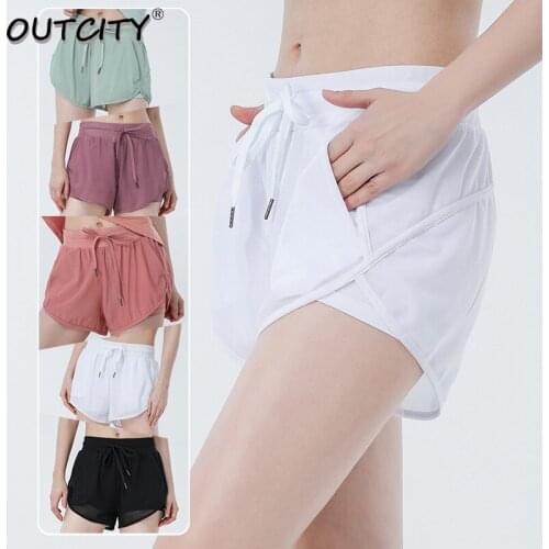 Yoga Short Sexy high Waisted Seamless Sport Shorts Women Workout Quick Dry Gym Loose Wide Leg Fitness Shorts Gym clothing