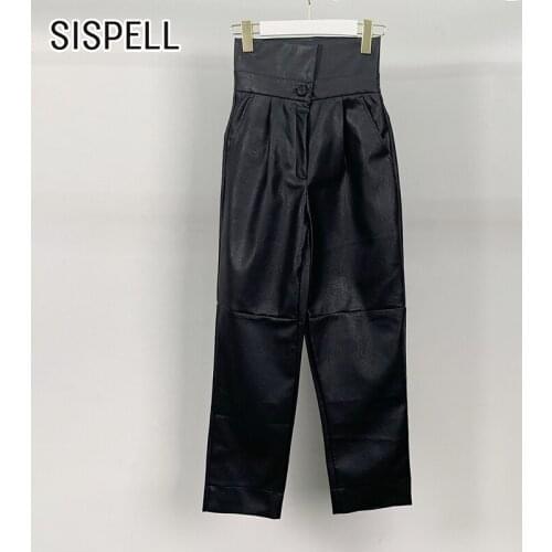 Женские прямые брюки SISPELL China At AliExpress