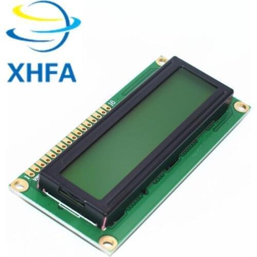 1PCS LCD1602 LCD 1602 yellow screen with backlight LCD display 1602A-5v MODU