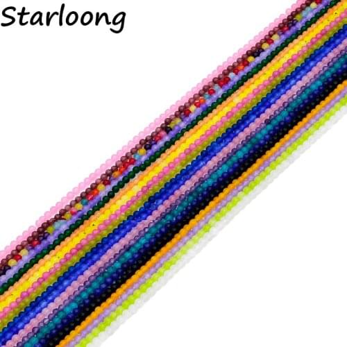 115pcs/lot 3-3.5mm AAA High quality multicolor round natural stone beads for DIY strand Bracelet jewelry making