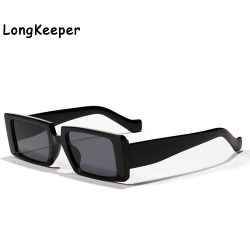 2020 Square Rectangle Sunglasses Women Fashion Brand Big Frame Black Sun Glasses Ladies Vintage Candy Color Eyewear Shades UV400