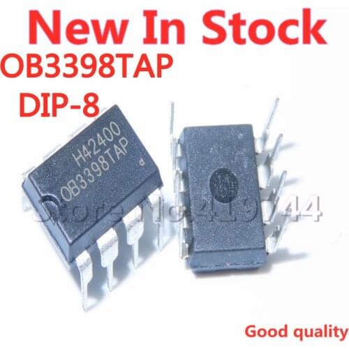 5PCS/LOT OB3398TAP OB3398 DIP-8 power management chip In Stock NEW original IC