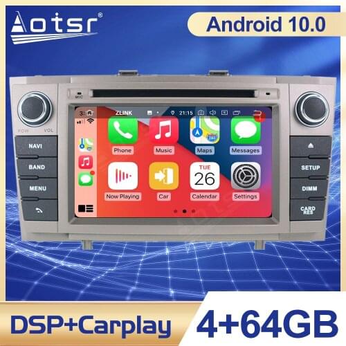 Android 10 PX5/PX6 Car GPS Navigation For Toyota Avensis T27 2009-2015 car Auto Stereo Head Unit Multimedia Player Carplay DSP