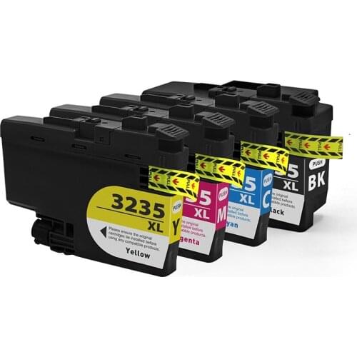 Ink way LC3235 LC3235XL Color Compatible Printer Ink Cartridge for DCP-J1100DW MFC-J1300DW