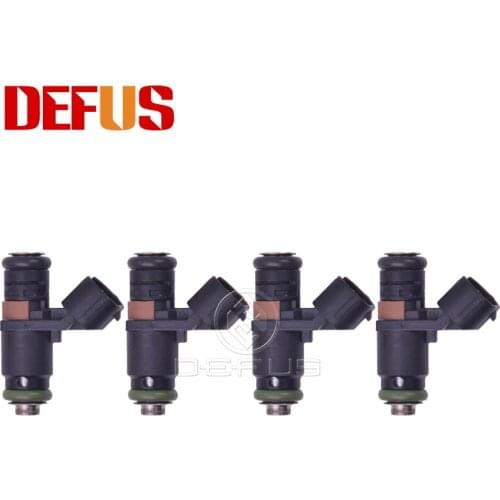 DEFUS 4x OEM 036906031AK Fuel Injector For V-W AROSA CORDOBA IBIZA Mk TOLEDO BORA Estate POLO 1.4L 1.6L L4 0280158229 New