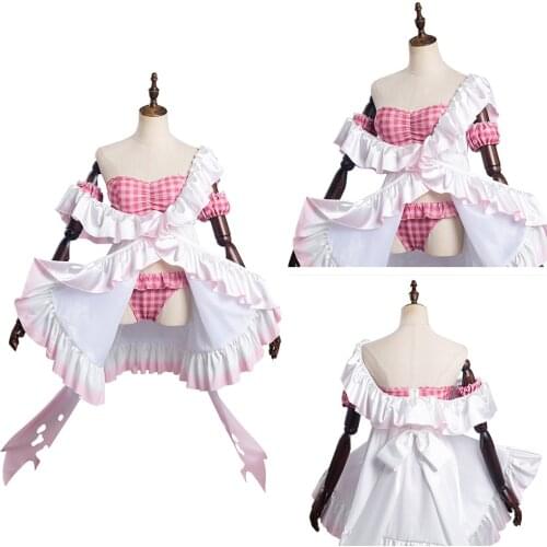 Arknights Eyjafjalla Cosplay Costume Sey Swimwear Bikini Cape Outfits Halloween Carnival Suit