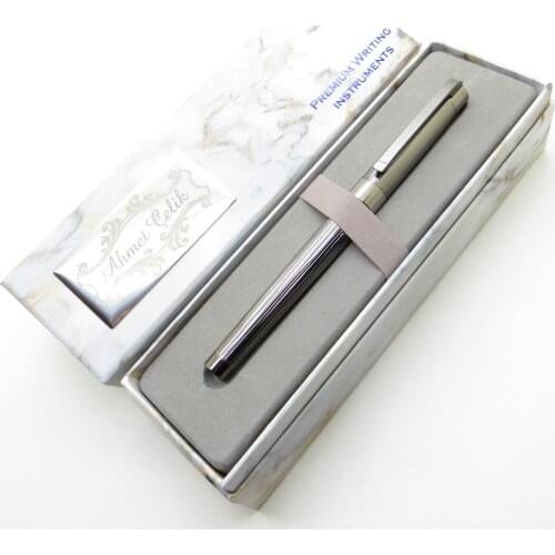 Wings Marble Deluxe R396 Titanium Roller Pen | İsme Special Pen | Gift Pen
