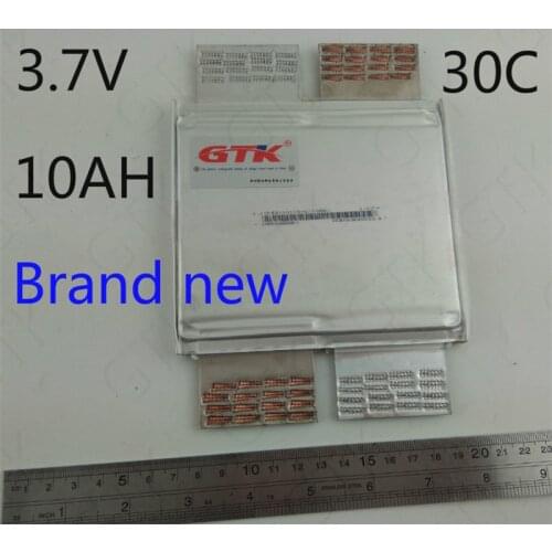 3.7V lipo battery 10Ah 30C high rate bateria 2P Li-polymer for Telerobot model aircraft mavic pro electric tools RC toys cars