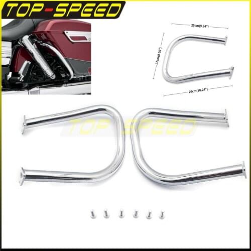 Motorcycke Chrome Rear Highway Bars For 2020 Indian Chief Dark Horse Springfield Dark Horse Roadmaster Elite Chieftain Classic