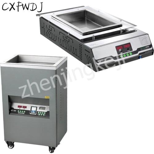 MT-4030 Stainless Steel Vertical Tin Furnace 3500W Vertical Constant Temperature leaded Stainless Steel Tabletop Tin Furnace