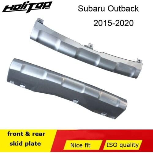 OE model front&rear bumper skid plate for Subaru Outback,2pcs/set,supplied by ISO9001:2008 big factory,necessary protection