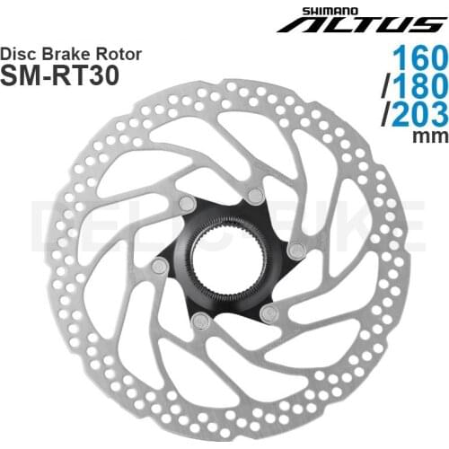 SHIMANO ALTUS M2000 SM-RT30- CENTER LOCK - Disc Brake Rotor - 203/180/160 mm Original parts
