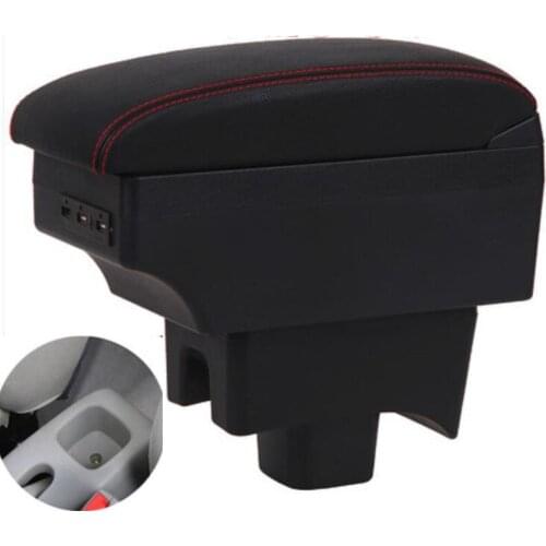 For LiFan 320 330 armrest box central Store content Storage box USB interface 2008-2013