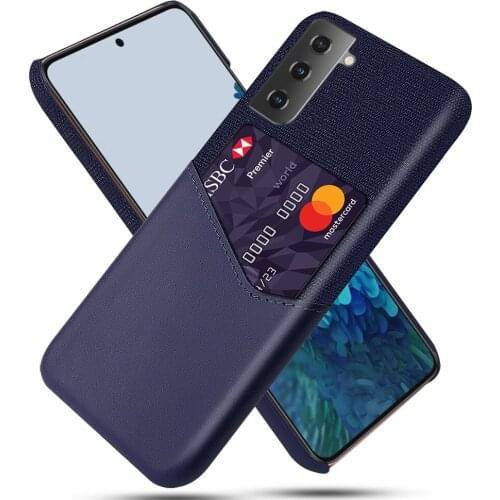 Luxury Business Case For Samsung Galaxy S21 FE Funda Cloth Texture PU Antiskid Cover For Samsung S21 Fan Edition Lite S21fe Capa