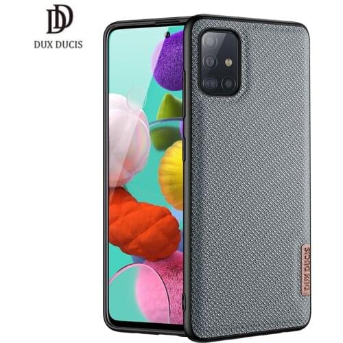 DUXDUCIS Fino Series Luxury Back Case Protecting Case For Samsung Galaxy A12 A20E A10E A21S A41 A51 A02 M02 A02S Smartphone Case