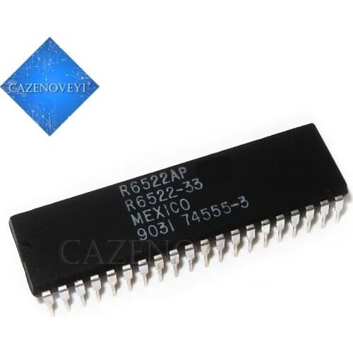 10pcs/lot R6522APE R6522AP R6522A R6522 DIP-40 In Stock