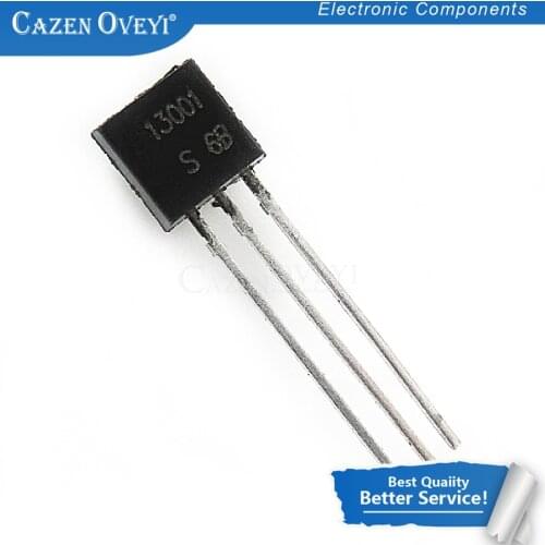 100pcs/lot MJE13001 13001 E13001 TO-92 In Stock