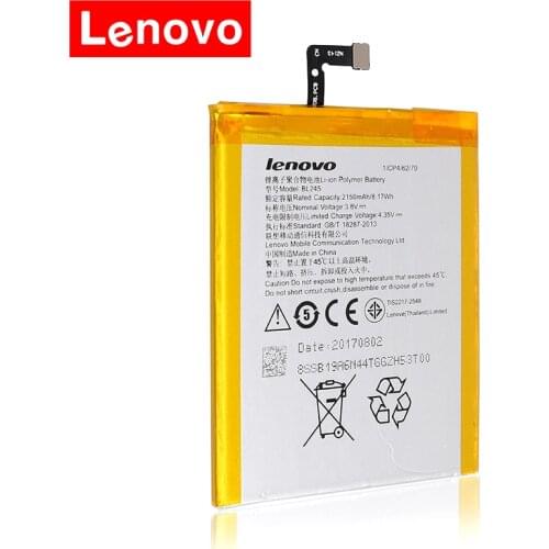 2019 Original 100% Tested BL245 2150mAh Battery For Lenovo S60 S60T S60W Cellphone Bateria + Tracking Number