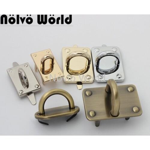 50 pieces 5 sizes 5 colors 5-11-14-16-19mm inner metal arch bridge for chain purse shoulderbag connector handbag hardware