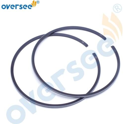 688-11605 Piston Ring +0.50 For YAMAHA Outboard Parts 2T 75HP 85HP 90HP 688-11605-00 688-11605-03 Parsun T85 688-11605-A0 82.5mm