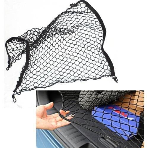 Car Trunk Mesh Net Cargo Luggage Trunk Accessories for Nissan Teana X-Trail Qashqai Livina Sylphy Tiida Sunny March Murano Genis