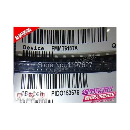 FREE SHIPPING FMMT618TA FMMT618 SOT-23 ORIGINAL 20PCS/LOT IC