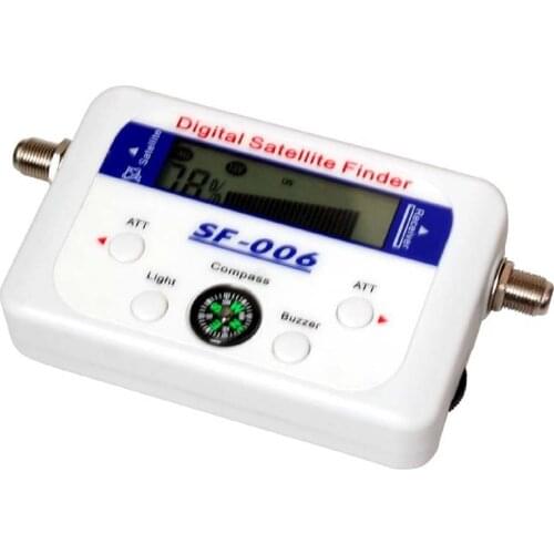 Digital Satellite Finder SF-006 Satellite Signal Meter Mini Digital Satellite Signal Finder Meter LCD Display Digital Satfinder