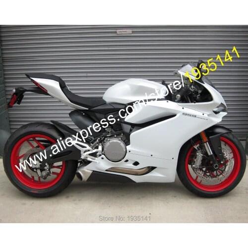 For Ducati 959 Fairings 1299 1299s Fairing 2015 2016 2017 Pearl White Aftermarket ABS Body Kits (Injection molding)