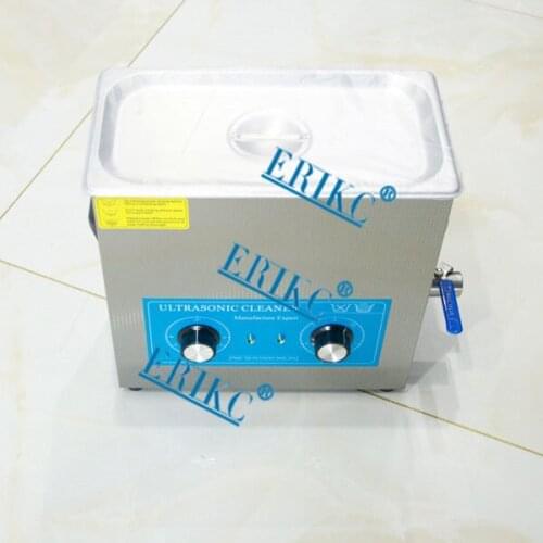 ERIKC diesel fuel injector ultrasonic cleaning machine E1024015, auto cleaning equipment ultrasonic cleaner 110V, 6L