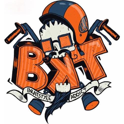 Personality Brat Style Addict Car Sticker Surfboard Motorcycle Scratch-proof Custom Printing Refrigerator Decal Apply To Car