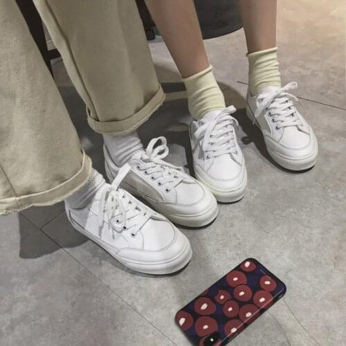 Women Vulcanized Shoes White Sneakers Platform Flat Fashion Casual Shoes Breathable Comfortable Spring Female Zapatos Mujer