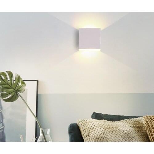 6W LED Adjustable Brightness Wall Lamp Simple Indoor Stairs Passage Bedroom Living room Wall light