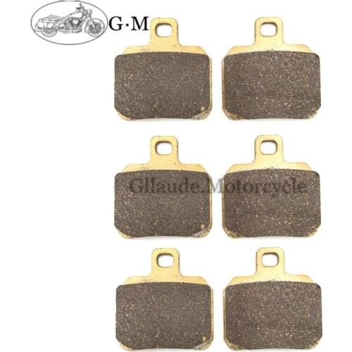 Motorbike brake Motorcycle Front / Rear Brake Pads For DERBI GP1 250cc Scooter 2006-2007