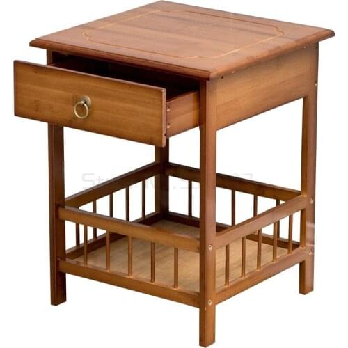 Living room sofa side corner small tea table shelf bedroom bedside table crevice cabinet