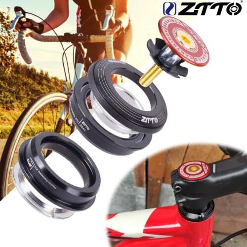 ZTTO MTB Road Bike steering column Headset 44mm 1-1/8" 28.6mm Straight Tube Fork MTB Bike Frame Low Profile Semi-integrated ZS44