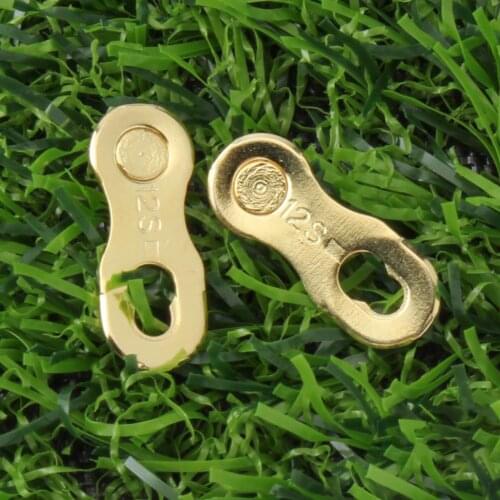 Bicycle Missing Link Connector Link for 12 Speed Chain, Reusable & Easy Installation - Select Colors