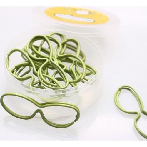 Eyeglasses Paper Clips Kawaii Stationery Office Clips Paper Clips Metal Cute Stationery Mini Office Supplies Office Accessories