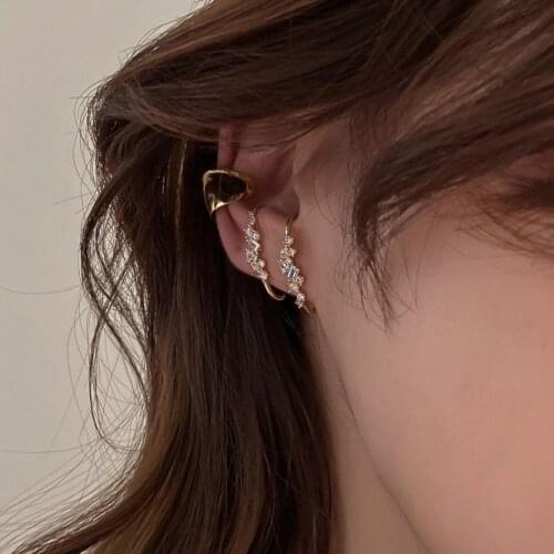 High Quality Zircon Stud Earrings For Women Special Design Elegant Charms Piercing Earring Female Girls Ear Jewelries