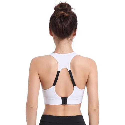 LUKITAS Female Sports Bra Sexy Sports Top Push Up Gym Quick Dry Fitness Sports Underwear Running Solid Adjustable Women Yoga Bra
