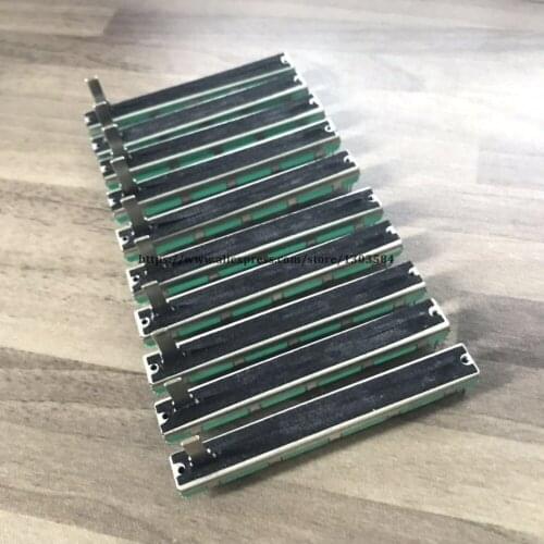 10 Pcs 75 MM Double B10K Original B10KX2 Behringer Pot Mixer Fader