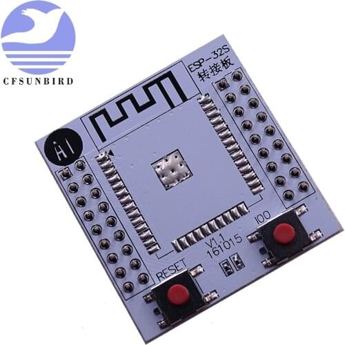10Pcs ESP32 ESP32S Pinboard Convertor Module ESP-32 Adapter Board Support for arduino ESP-32S Wireless WIFI Bluetooth Module