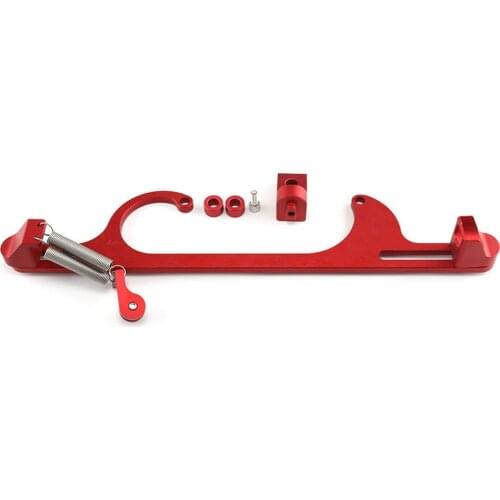 4150 4160 Series Black Red Blue Silver High Quality Silver Billet Qluminum Throttle Cable Base