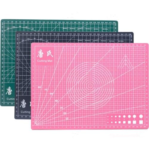 A4 Cutting Mats Sided Board Self-Healing Cutting Pad Patchwork Tools Manual DIY Self-Healing Grid Cutting