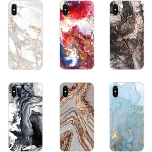 For Samsung A10 A30 A40 A50 A60 A70 M30 Galaxy Note 2 3 4 5 8 9 10 PLUS Accessories Phone Shell Covers Marble Pattern