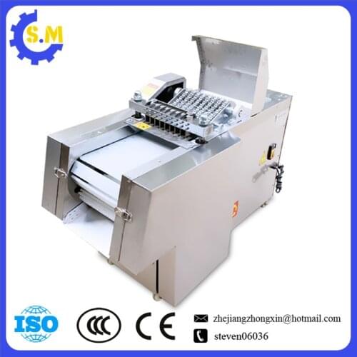 Automatic commercial frozen meat cutting machine Duck fish ribs chicken legs trotters cutter