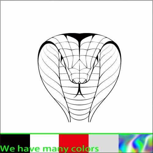 King Cobra car sticker cross country diesel vehicle motorcycle accessories decoration refrigerator car fun Decal PVC