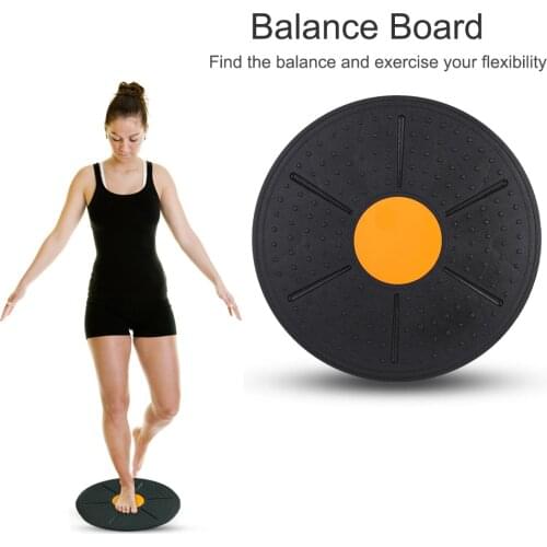 360 Degree Rotation Wobble Balances Board Stability Disc Load Bearing 150KG Suitable For Sport Fitness Yoga Re-Healthy Training