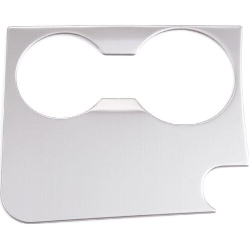 For KIA Sportage R 2009-2016 water cup decorative cover Stainless Steel car styling